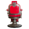 ActivShop GABBIANO FOTEL BARBERSKI RED STAR